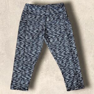 𝅺TAKE A WALK HIGH-RISE BLACK STATIC LEGGINGS, SIZE LARGE